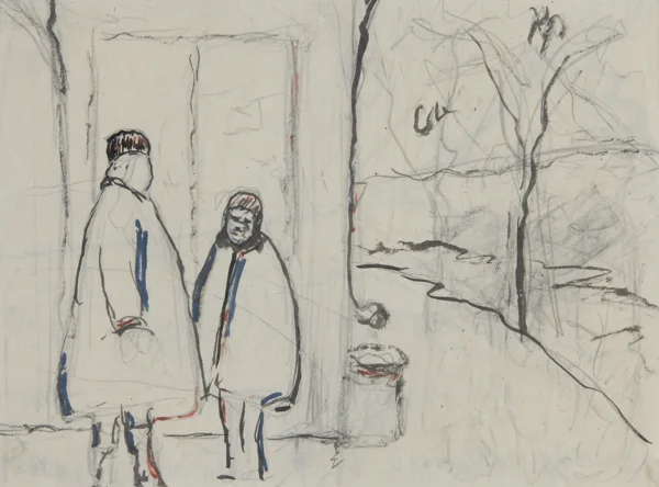 Marianne von Werefkin — Recto und verso: Skizze