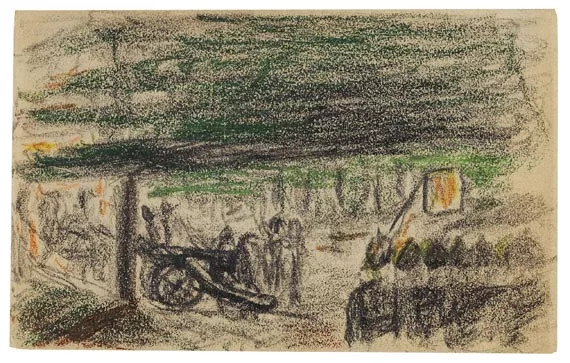 Marianne von Werefkin — Apell vor einer Kanone, Kowno (Litauen)