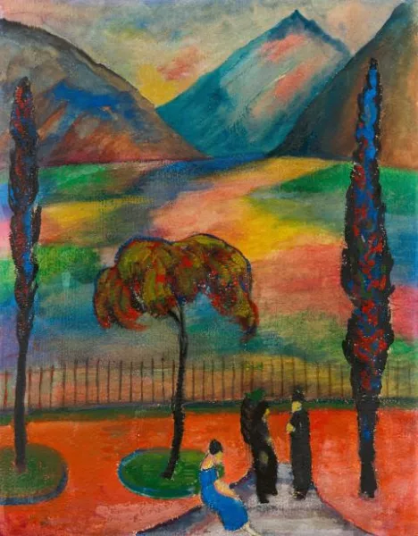 Marianne von Werefkin — Lago Maggiore