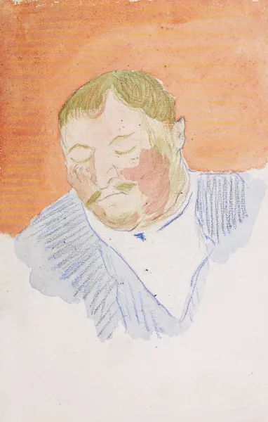 Marianne von Werefkin — Porträt eines Mannes (Der Alte)