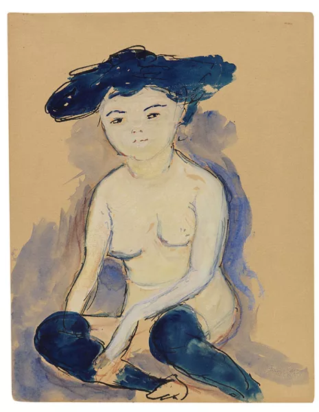 Marianne von Werefkin — Helene (mit modischer Japanfrisur)