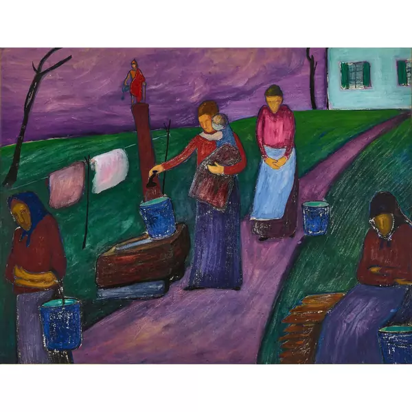 Frauen am Brunnen