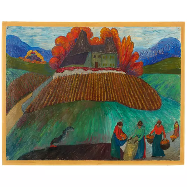 Marianne von Werefkin — Burg Aigle — Galerie Kornfeld