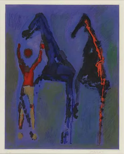 Marino Marini — Blatt V, aus "Marino from Shakespeare II", 1978