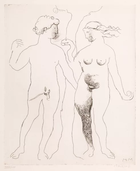 Marino Marini — Hommage à Dürer