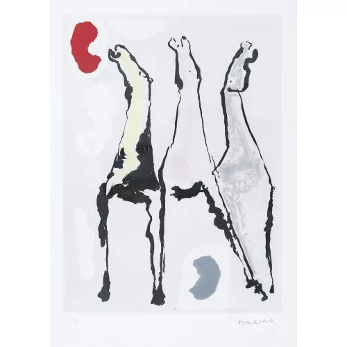 Marino Marini — Tre cavalli.
