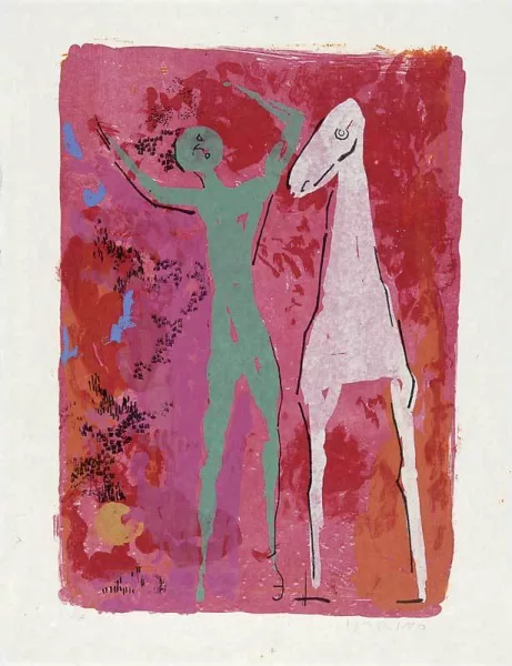Marino Marini — Piccolo teatro, 1972