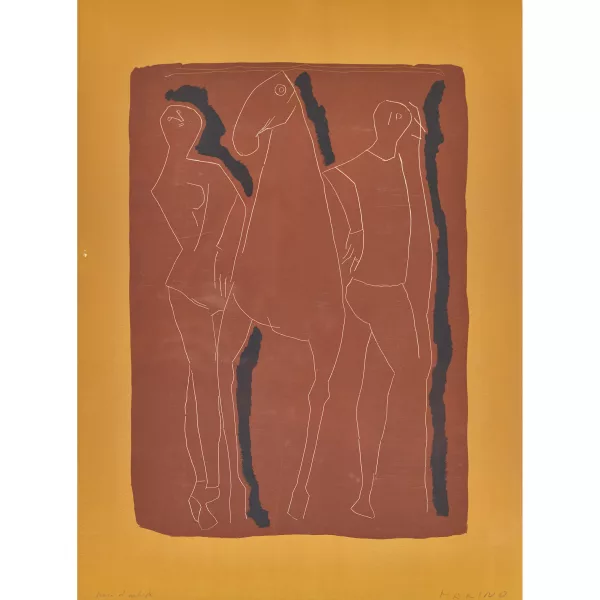 Marino Marini — "Composizione".