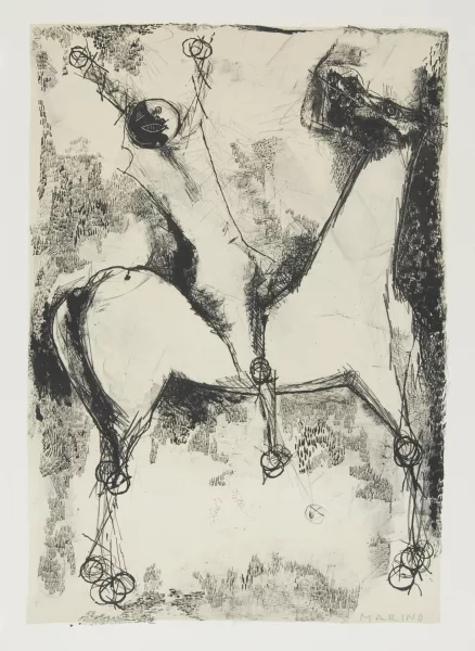 Marino Marini — L'impennata, 1957