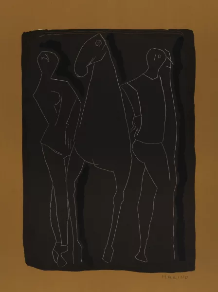 Marino Marini — Composizione, 1957
