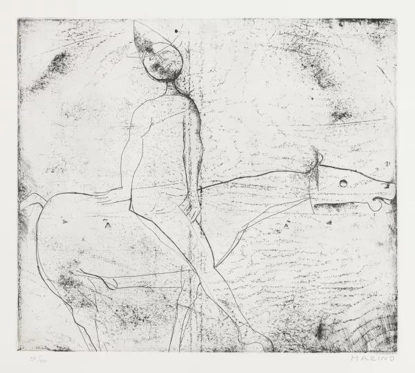 Marino Marini — Gioco di cavaliere