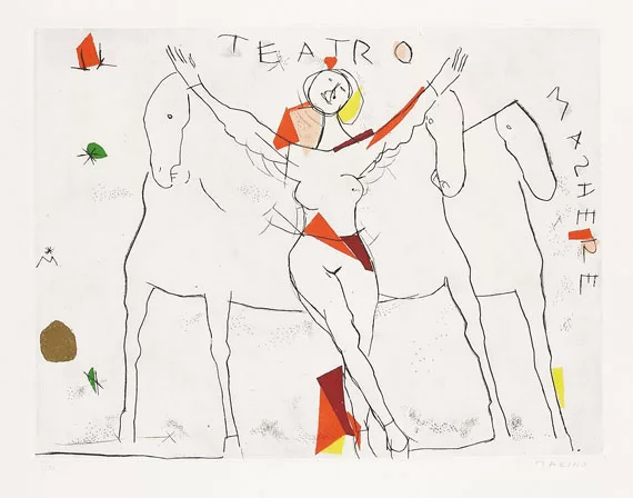 Marino Marini — Der Gesang I (Il Canto I)