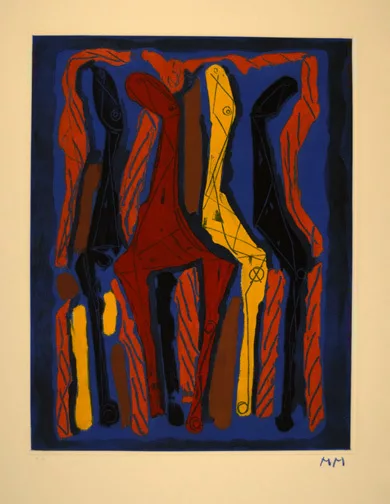 Marino Marini — Marino from Goethe, 1979