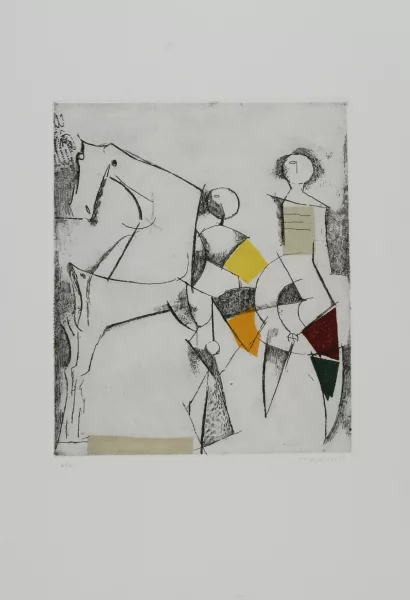 Marino Marini — Composizione, aus "Marino to Stravinsky", 1972