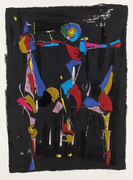 Marino Marini — Bunter Reiter I