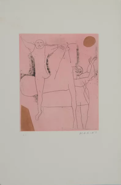 Marino Marini — Giocolieri, 1971
