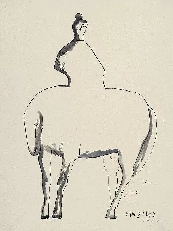 Marino Marini — Cavallo e Cavalcatrice
