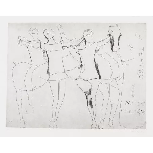 Marino Marini — "Giocolieri".