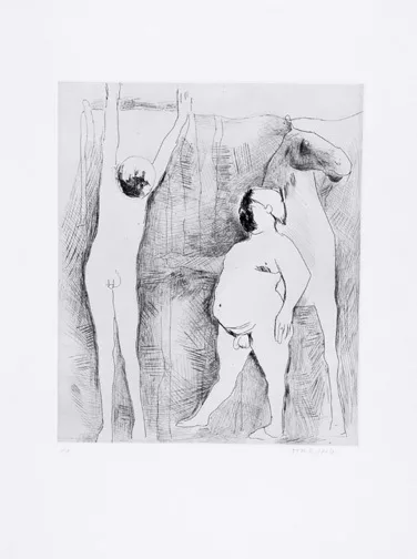 Marino Marini — L'Impiccato (Tre Epoche Tre Tecniche, Plate I), 1946, 1978