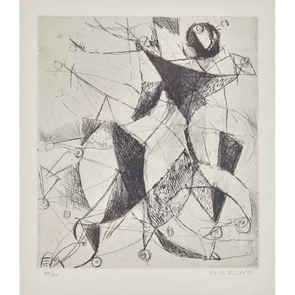 Marino Marini — "Composizione di miracolo".
