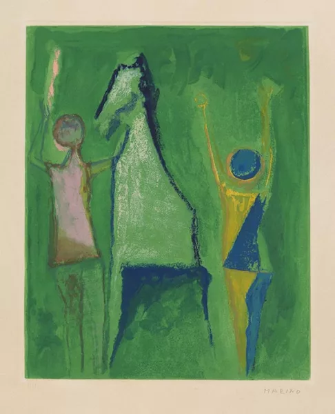 Marino Marini — Marino from Shakespeare I