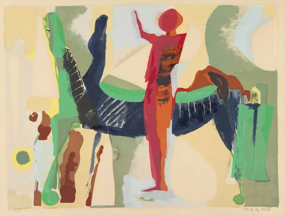 Marino Marini — From colour to form III