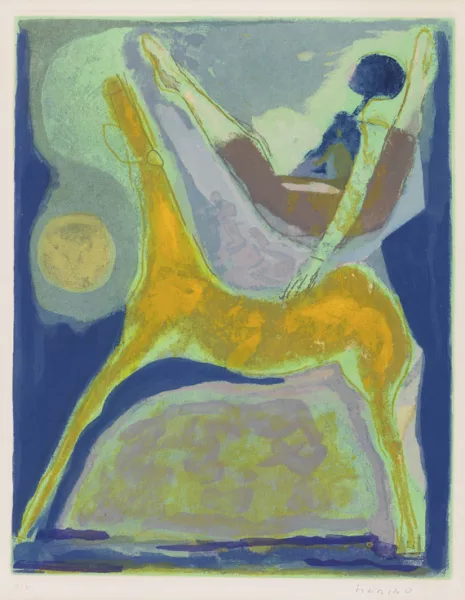 Marino Marini — Marino from Shakespeare II (Blatt VII)