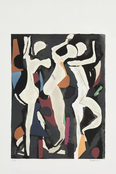 Marino Marini — Personnages du Sacre du Printemps