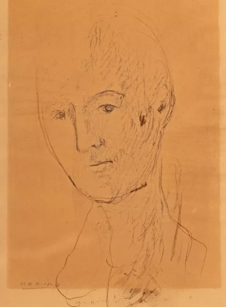 Marino Marini — Kopfstudie (Nonino)