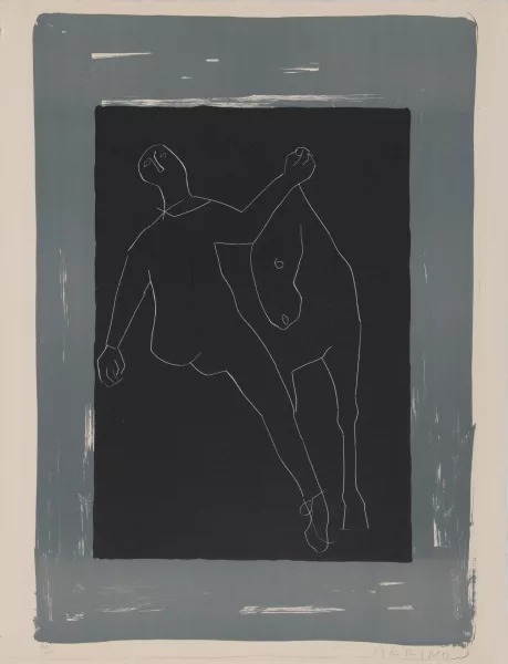 Marino Marini — Composizione, 1955