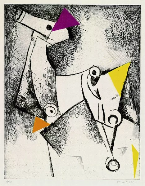 Marino Marini — Geometria, 1971