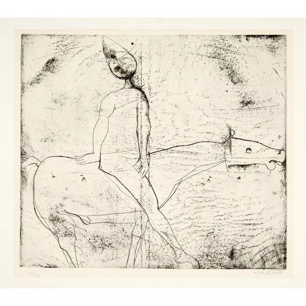 Marino Marini — Gioco di cavaliere — Galerie Kornfeld