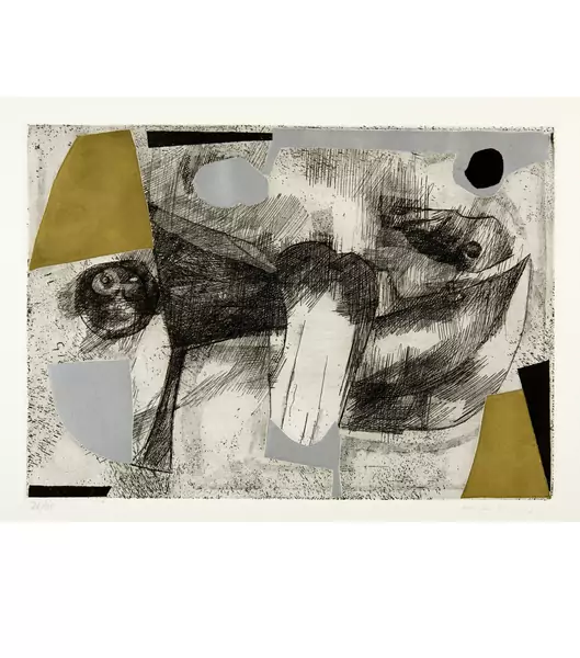 Marino Marini — Idea del cavaliere. - Il grido. - Geometria. - Incontro 4 Blatt aus der Folge "Selezione II" — Galerie Kornfeld