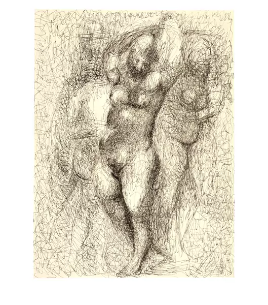 Marino Marini — Tre nudi — Galerie Kornfeld