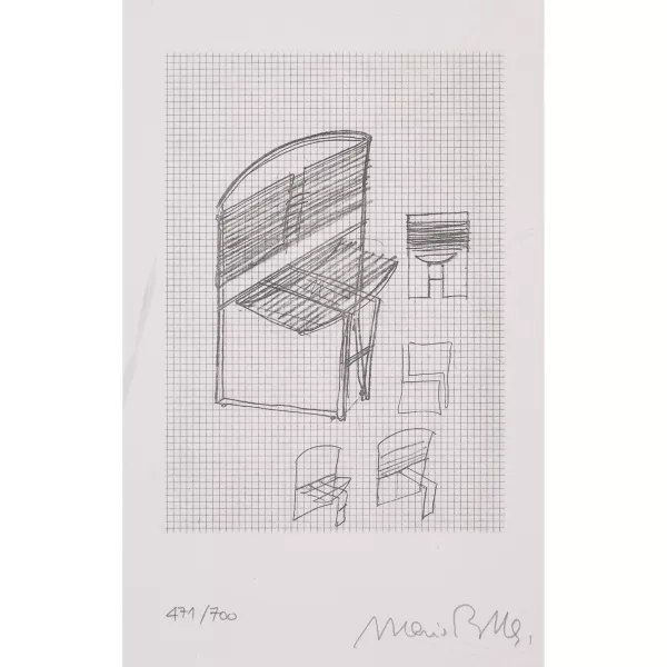Mario Botta — "Stuhl Botta 91".