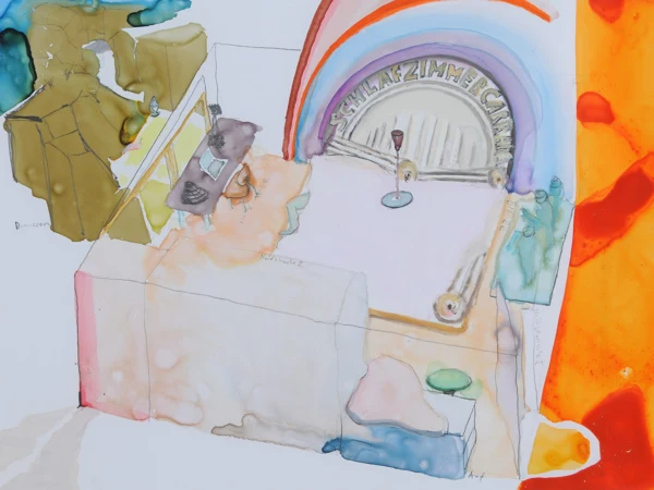 Mario Sala — Schlafzimmer, Carrara, 2007