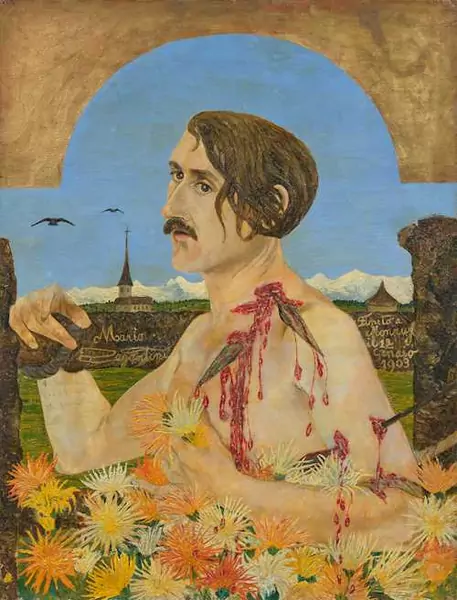 MARIO SEGANTINI — Portrait of William Ritter as Saint Sebastian. 1903. — Koller Auktionen