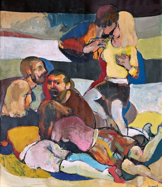 Mario Comensoli — Triptychon Teil III, 1968