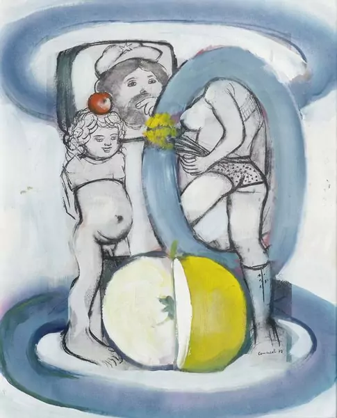 MARIO COMENSOLI — Paradiesapfel. 1972. — Koller Auktionen
