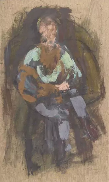 MARIO COMENSOLI — Sitzende Frau. — Koller Auktionen