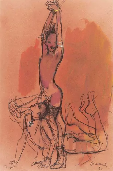 MARIO COMENSOLI — Zwei Figuren. 1990. — Koller Auktionen