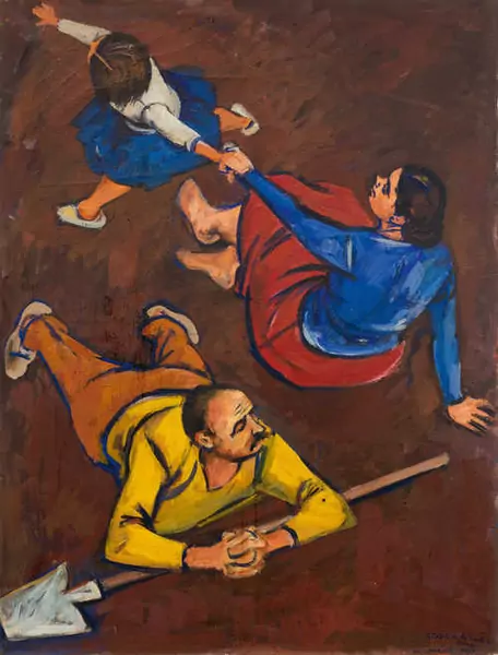 MARIO COMENSOLI — Feierabend (Familie). 1957. — Koller Auktionen