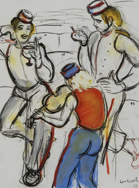 Mario Comensoli — Musikanten, 1978