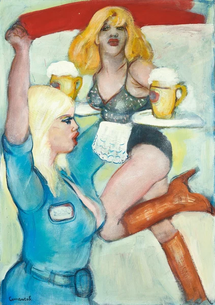 Mario Comensoli — Serviertochter I (Cameriera), ca. 1975