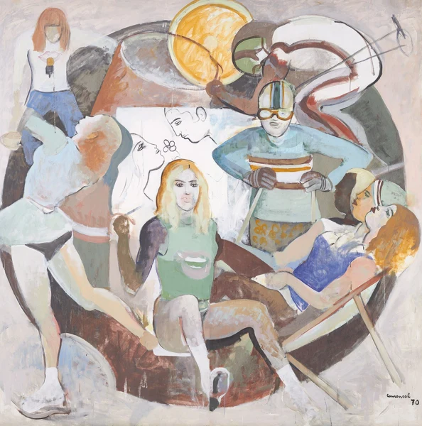 Mario Comensoli — Ohne Titel, 1970