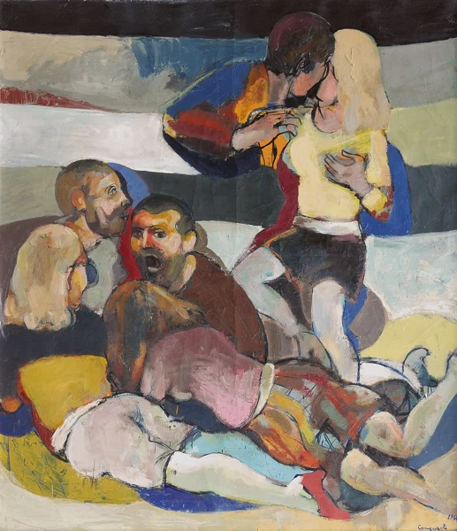 Mario Comensoli — Triptychon Teil III, 1968