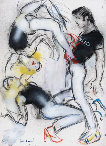 Mario Comensoli — Tanzende, 1980