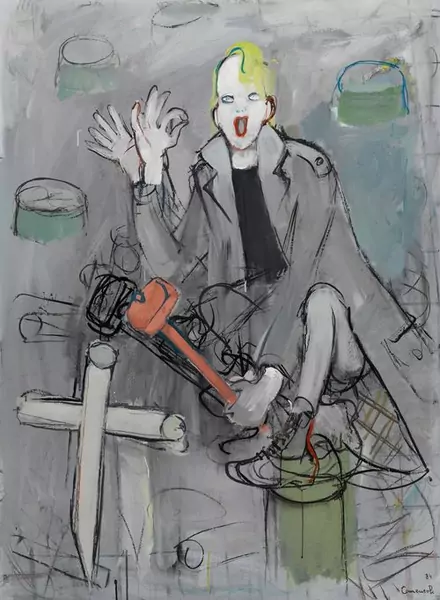 MARIO COMENSOLI — Waldsterben. 1984. — Koller Auktionen