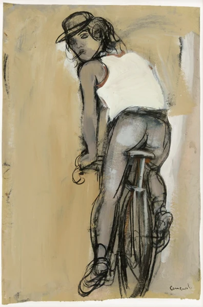 Mario Comensoli — Fahrradfahrer