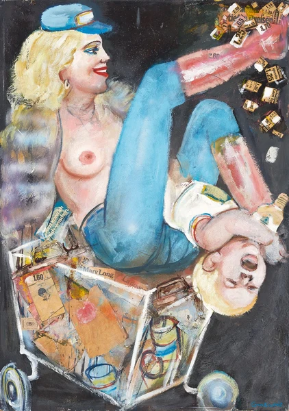 Mario Comensoli — Mutter und Kind, ca. 1975